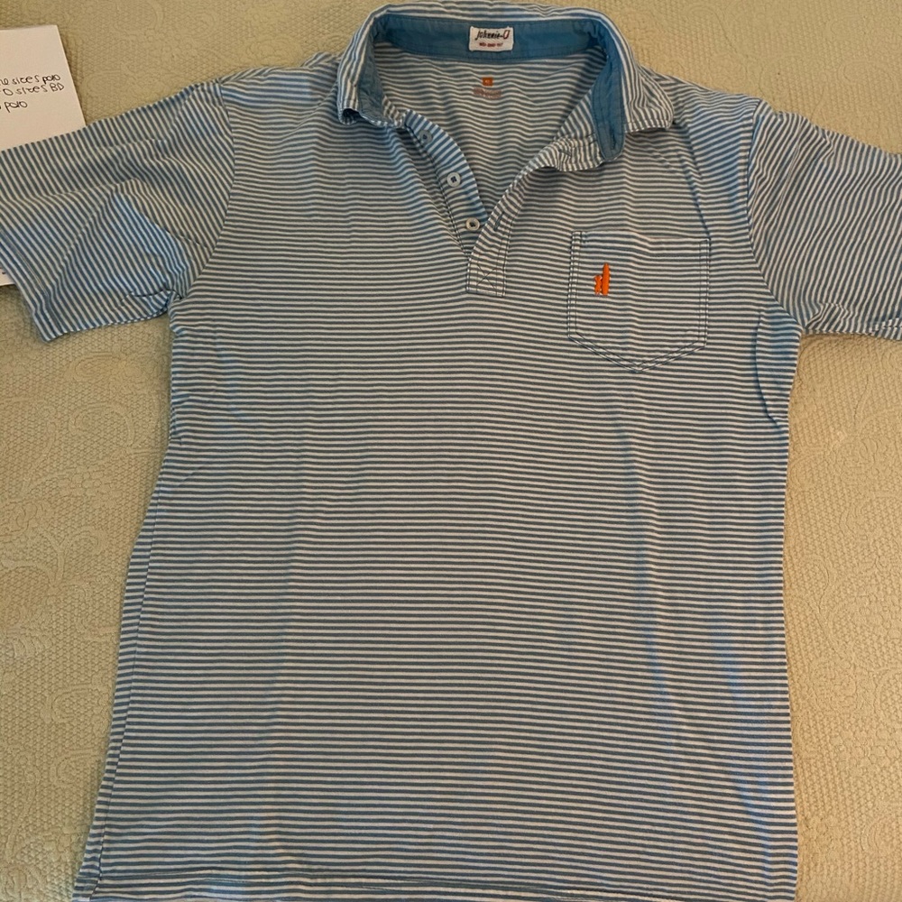 Johnnie-O striped men’s polo